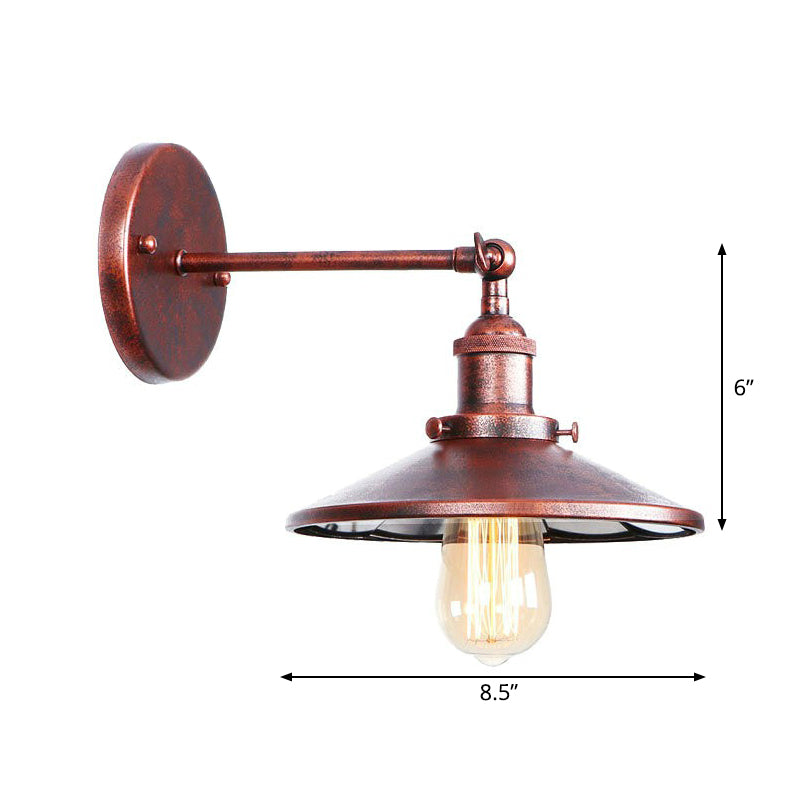 Illuminate Your Space With Rustic Charm: The Adjustable Farmhouse Wall Lamp Wall Lamp