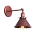 Illuminate Your Space With Rustic Charm: The Adjustable Farmhouse Wall Lamp Rust / F Wall Lamp