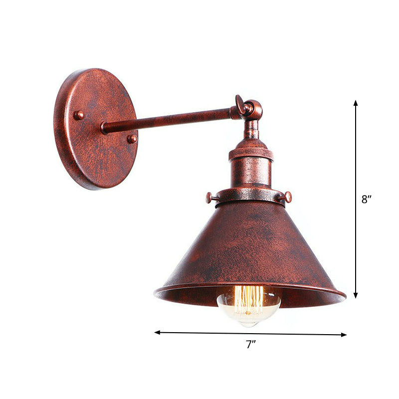 Illuminate Your Space With Rustic Charm: The Adjustable Farmhouse Wall Lamp Wall Lamp