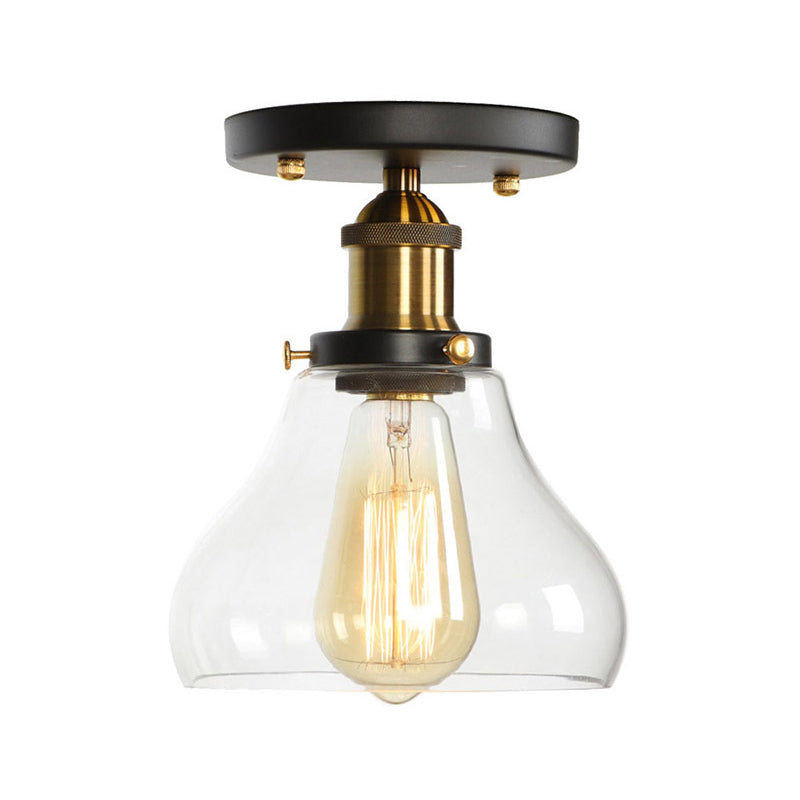 Introducing The Ella Collection: Versatile Semi - Flush Mount Lighting Brass / D