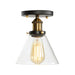 Introducing The Ella Collection: Versatile Semi - Flush Mount Lighting Brass / C