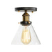 Introducing The Ella Collection: Versatile Semi - Flush Mount Lighting Brass / C