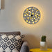 Florence’s Vintage Flair: A Touch Of Industrial Charm For Your Space Blue Wall Light