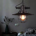 Embolden Your Space With Industrial Elegance: The Black Iron Ceiling Pendant Clear Glass Shade