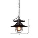 Embolden Your Space With Industrial Elegance: The Black Iron Ceiling Pendant Clear Glass Shade