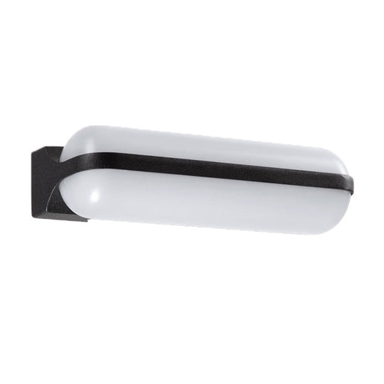 Sloane Modern Glow: Black Capsule Wall Sconce