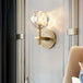 Glimmering Elegance: The Horizon Wall Sconce - Modern Light With Crystal Flair