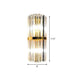 Alivia Elegance Meets Sparkling Brilliance: The Gold Crystal Wall Sconce (1 - 3 Lights) Wall Light