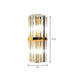 Alivia Elegance Meets Sparkling Brilliance: The Gold Crystal Wall Sconce (1 - 3 Lights) Wall Light