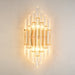 Alivia Elegance Meets Sparkling Brilliance: The Gold Crystal Wall Sconce (1 - 3 Lights) Wall Light