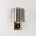 Elevate Your Space With The Luxurious Gold Crystal Wall Sconce