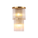 Elevate Your Space With The Luxurious Gold Crystal Wall Sconce