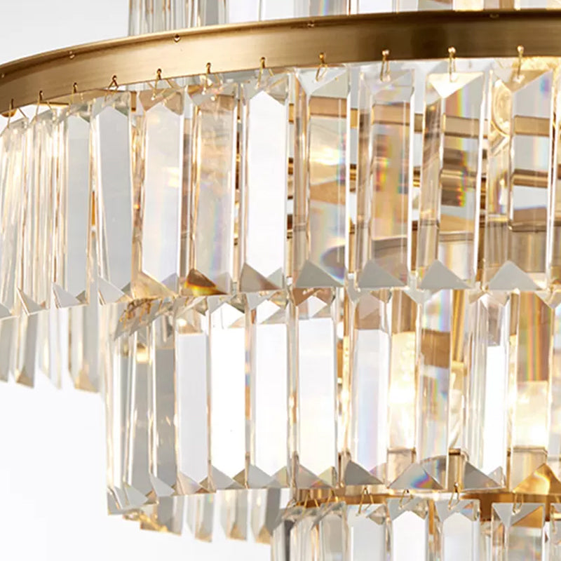 Cascading Brilliance: A Majestic Centerpiece For Your Dining Room Pendant Lighting