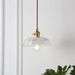 Geometric Elegance Meets Farmhouse Charm: The Geometry Clear Lattice Glass Pendant Light