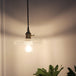 Geometric Elegance Meets Farmhouse Charm: The Geometry Clear Lattice Glass Pendant Light