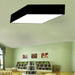 Rhombus: Modern Led Ceiling Light For A Fun And Functional Classroom Black