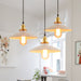 Industrial Pendant Light - Vintage Charm For Dining Rooms White