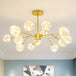 Isabella’s Modern Gold Starry Chandelier 15 / Natural