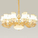 Modern Elegance Meets Versatility: The Curved Arm Metal Chandelier