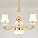 Modern Elegance Meets Versatility: The Curved Arm Metal Chandelier