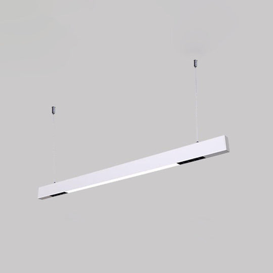 Grace Modern Bar Pendant - Sleek Led Light For Offices And Homes