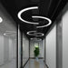 Addilynn Sleek Arc: Modern Led Pendant Lamp Lighting