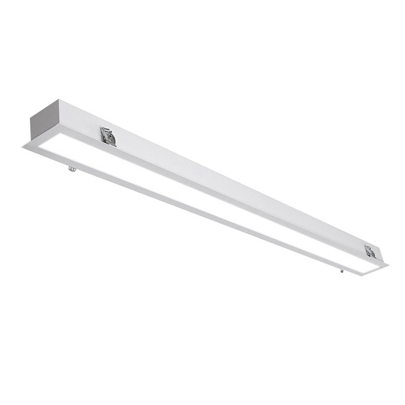 Nora Modern Led Light Bar - White Flush Mount In Multiple Sizes / Small