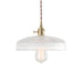 Natalie Vintage Clear Glass Pendant Lamp