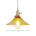 Embrace Warm Elegance With The Farmhouse Amber Glass Pendant Light