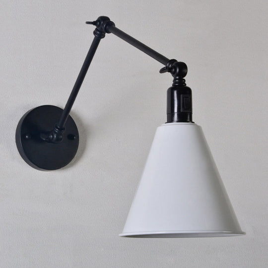 Alistair’s Industrial Wall Sconce - Classic 1 - Light Swing Arm Wall Light