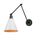 Alistair’s Industrial Wall Sconce - Classic 1 - Light Swing Arm Wall Light