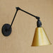 Alistair’s Industrial Wall Sconce - Classic 1 - Light Swing Arm Wall Light