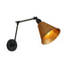 Alistair’s Industrial Wall Sconce - Classic 1 - Light Swing Arm Wall Light