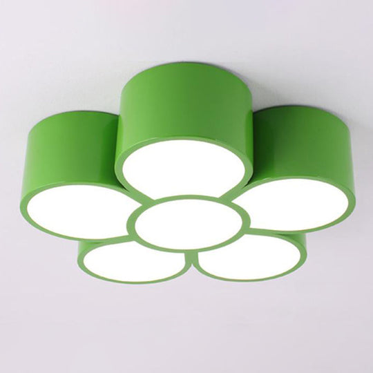 Brighten Young Minds With The Floral Kindergarten Led Ceiling Light