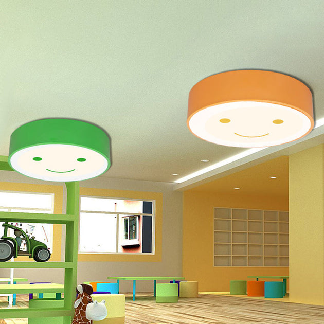 Brighten Your Child’s Day With The Happy Face Led Nursery Ceiling Light! Light Fixtures