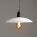 Audrey Metal Pot Lid Pendant Light - Chic 1 - Light Fixture For Restaurants Lighting