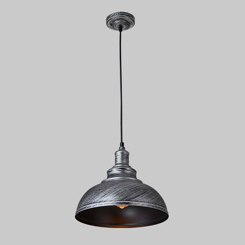 Savannah Metal Pendant Light - Versatile 1 - Light Fixture For Dining Areas Silver / 12’