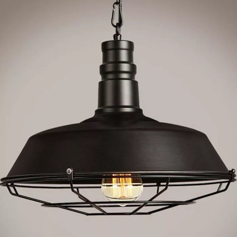 Diana Industrial Chic Pendant: A Versatile Lighting Solution Black / 10’