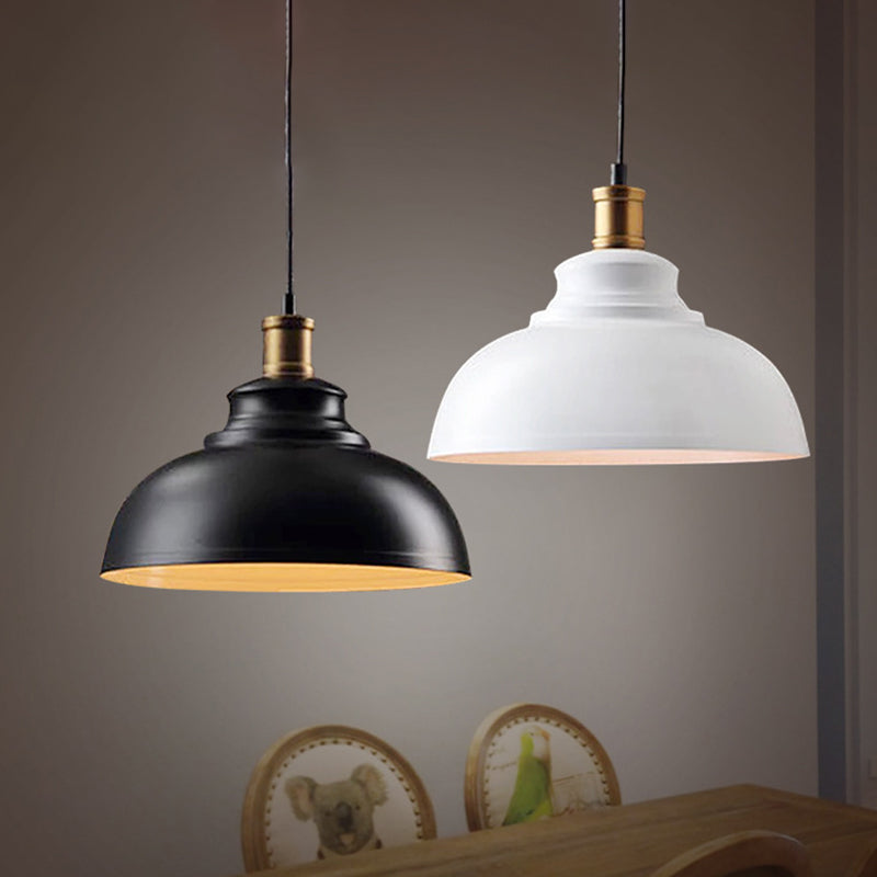 Aaliyah - Adjustable Industrial Dome Pendant Light Lighting