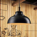 Aaliyah - Adjustable Industrial Dome Pendant Light Lighting