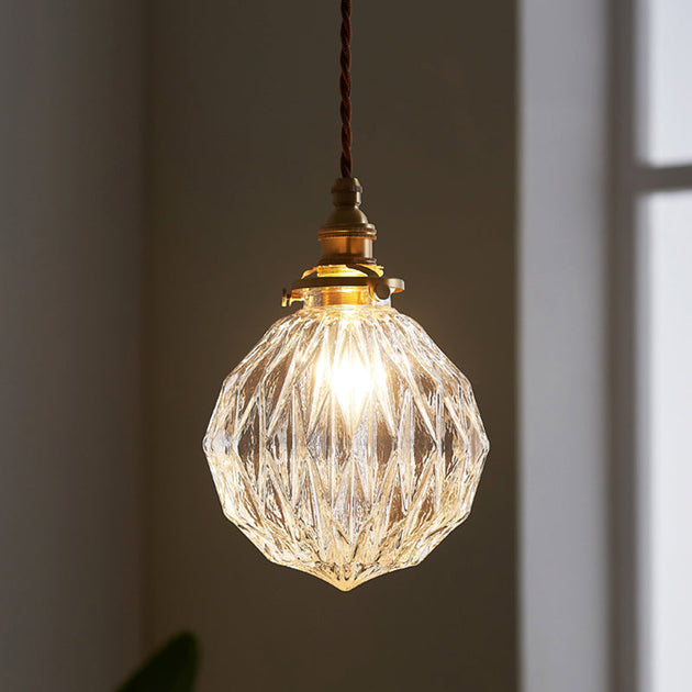 Introducing ’Eleanor’ - The Industrial Sphere Pendant Light Clear / B