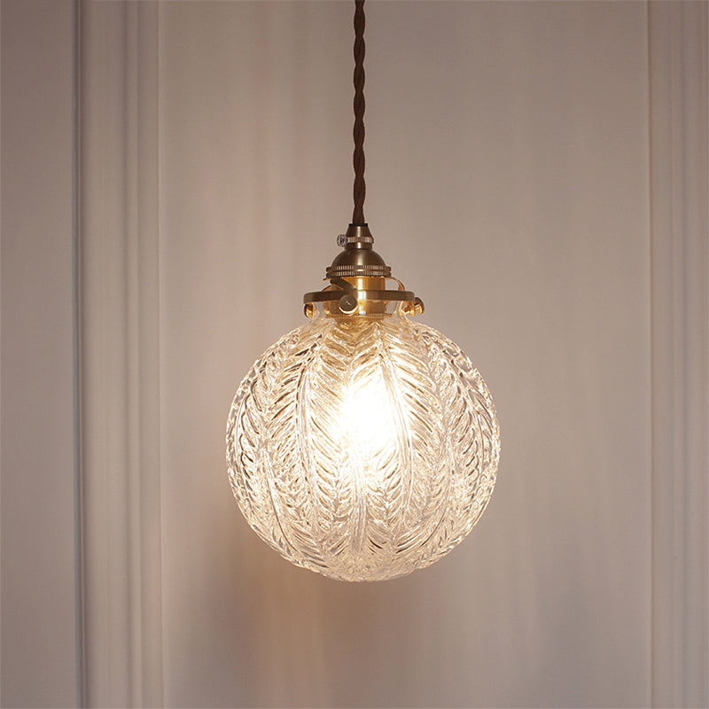 Introducing ’Eleanor’ - The Industrial Sphere Pendant Light Clear / A