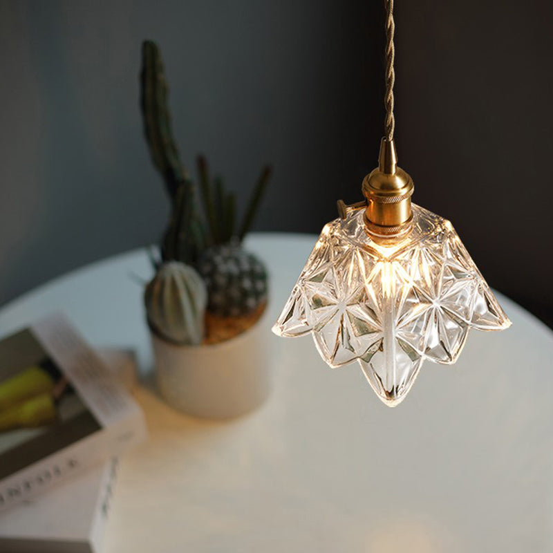 Clara’s Scalloped Pendant - Simple Elegance For Every Space Clear