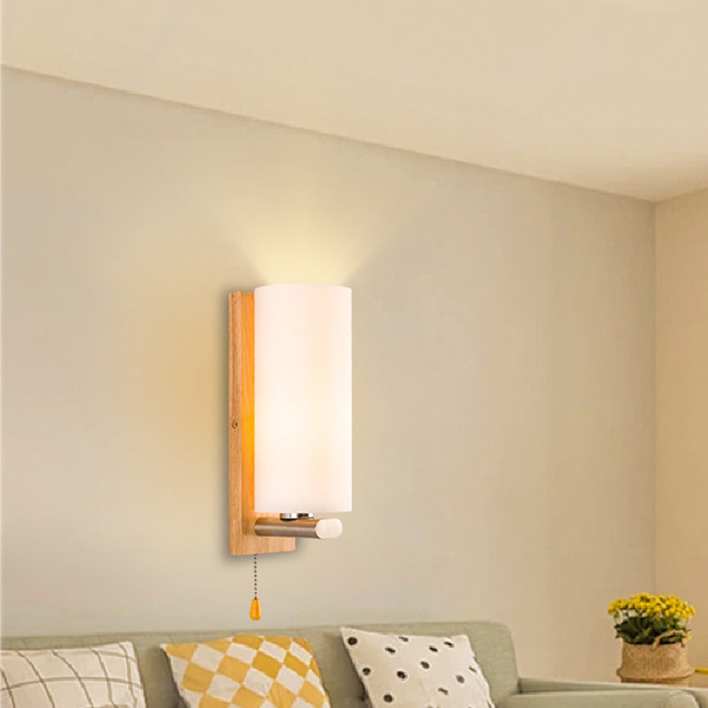 Clara’s Wall - Mounted Reading Light With Elegant Glass Shade