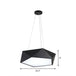 Avery’s Modern Chandelier: A Touch Of Sophistication For Your Office Black / 24.5’ Third Gear