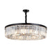 Emilia Modern Crystal Chandelier: Sparkling Elegance In Multiple Sizes (16’ 23.5’ 31.5’)