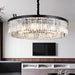 Emilia Modern Crystal Chandelier: Sparkling Elegance In Multiple Sizes (16’ 23.5’ 31.5’)