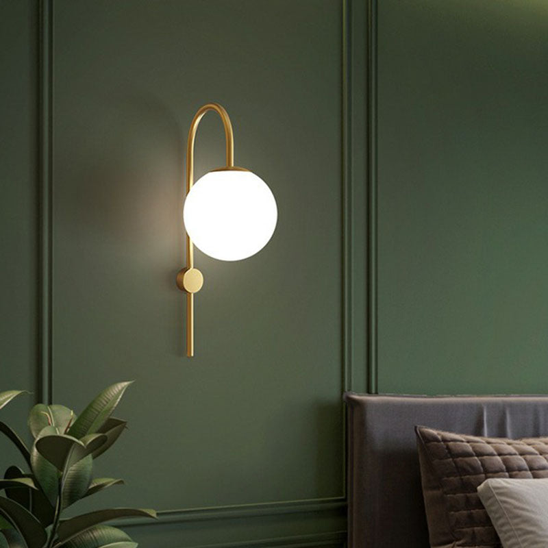 Harley Elegance Meets Functional Lighting: The Gold Gooseneck Wall Sconce