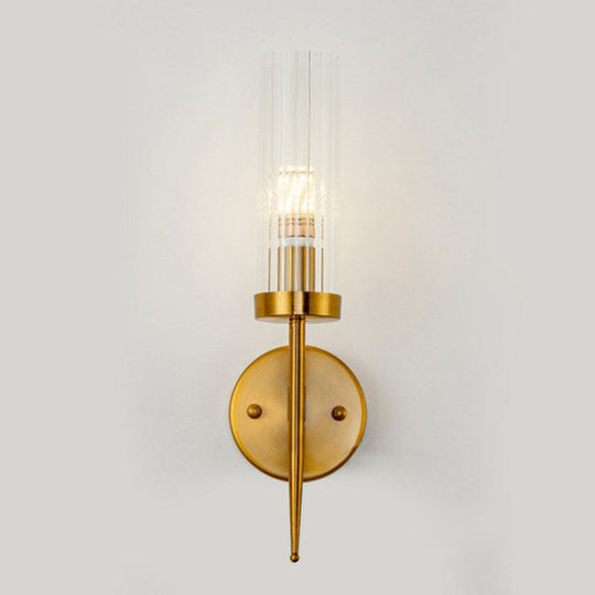 Aura - A Modern Wall Light For Your Stairway Or Hallway 1 / Gold