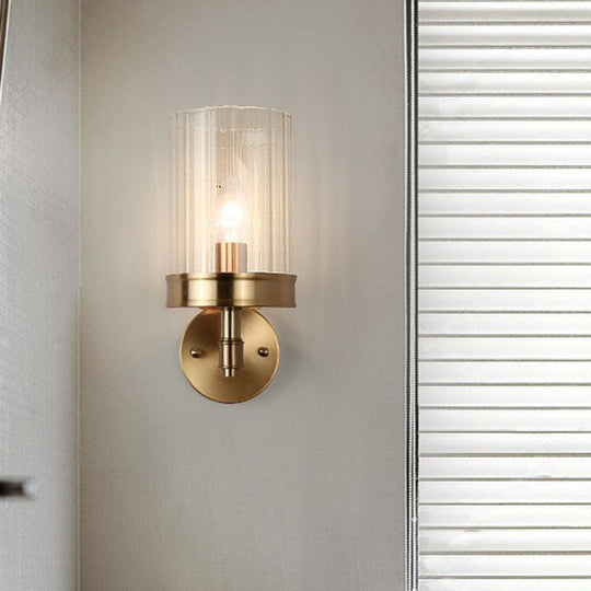 Timeless Elegance Made Simple: The Gold Finish Cup Sconce